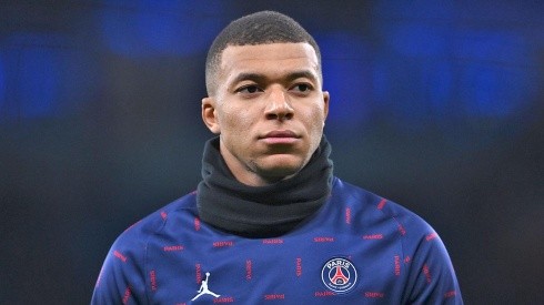 Mbappé en acción con PSG.