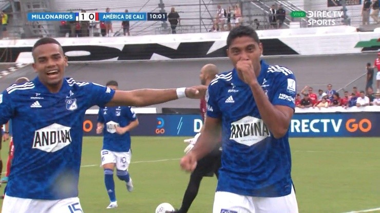 Video: reviva el primer gol de Luis Carlos Ruiz con la camiseta de Millonarios