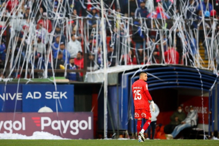 Cristobal Campos fue la figura del encuentro | Foto: Agencia Uno 