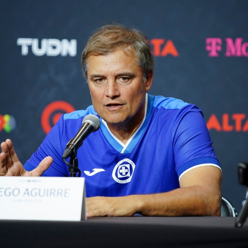 Diego Aguirre, ilusionado tras el debut de Cruz Azul: "No podríamos imaginar un mejor comienzo"