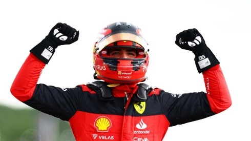 Sainz conquistou a primeira vitória na carreira na F1
