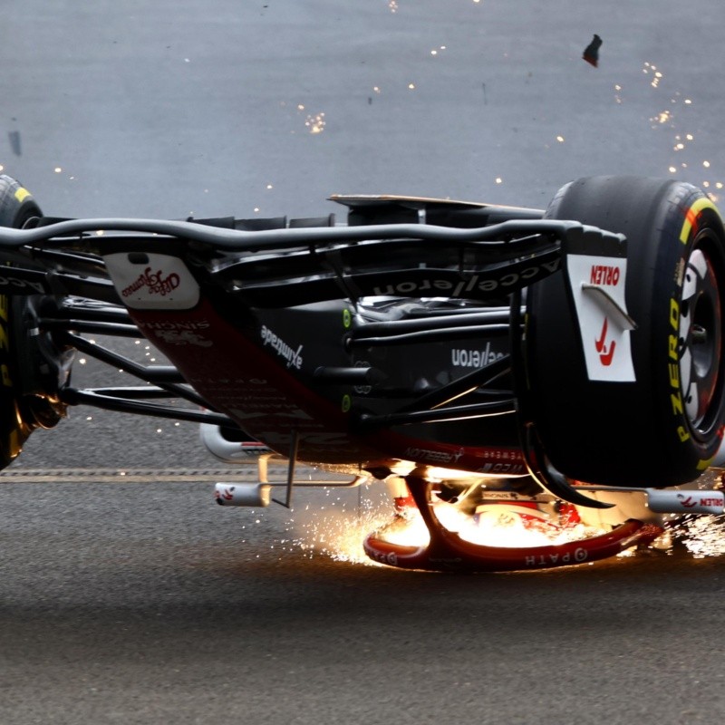Así quedó Zhou Guanyu tras el tremendo accidente en Silverstone | FOTO