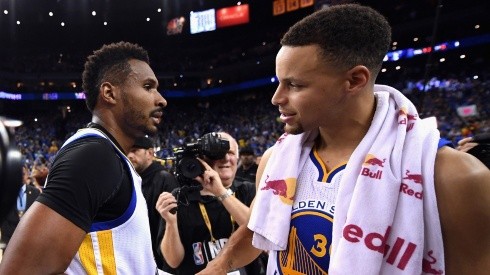 Stephen Curry y Leandro Barbosa.