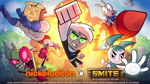 SMITE trae skins de Danny Phantom, Rocko, y más en su colaboración con Nickelodeon
