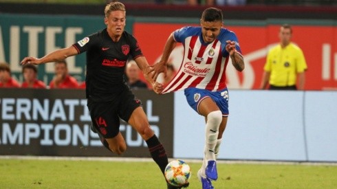 Chivas enfrentó al Atlético de Madrid en la International Champions Cup 2019 en Estados Unidos