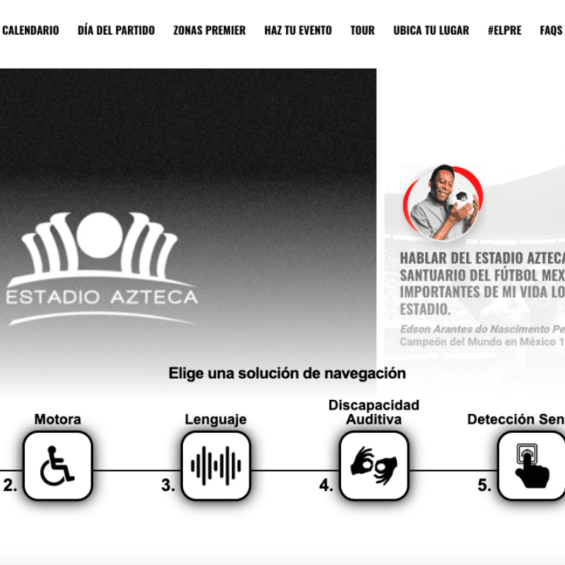 El Estadio Azteca avanza en la inclusión digital para sus usuarios