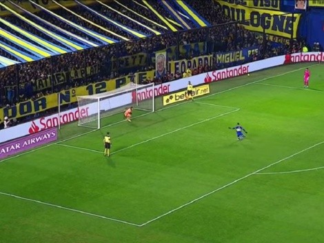 No le sale ni una: Villa falla el penalti que inició la eliminación de Boca Juniors