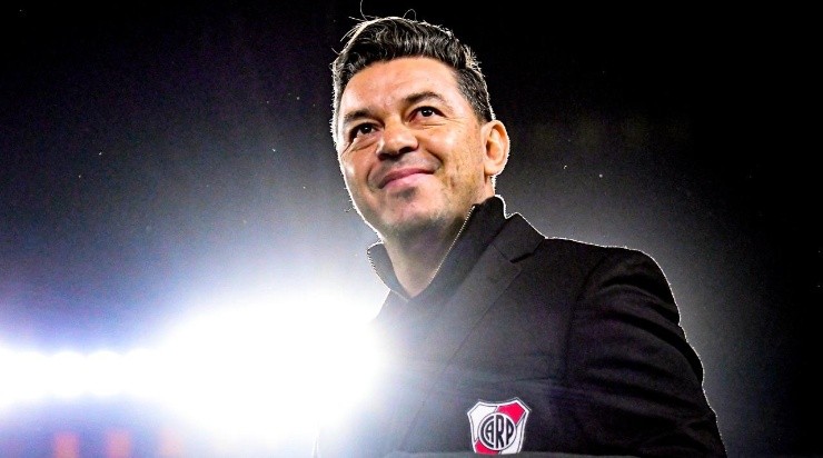 Marcelo Gallardo coach of River Plate (Photo by Marcelo Endelli/Getty Images)