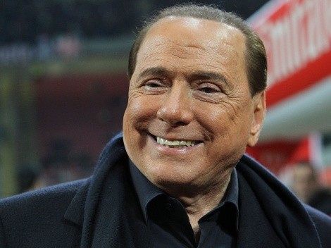 Berlusconi 'empolga' com 1ª divisão na Itália e quer titular do Flamengo