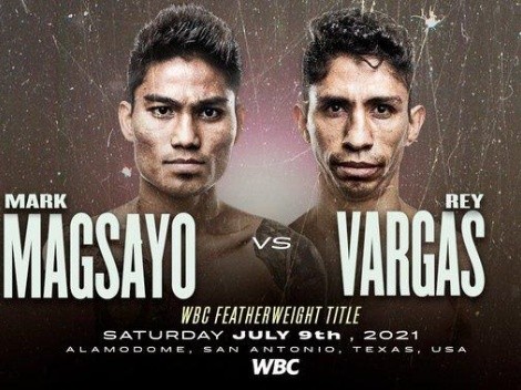 Cómo ver Mark Magsayo vs. Rey Vargas: fecha, hora, TV y cartelera de la pelea de boxeo por el título peso pluma