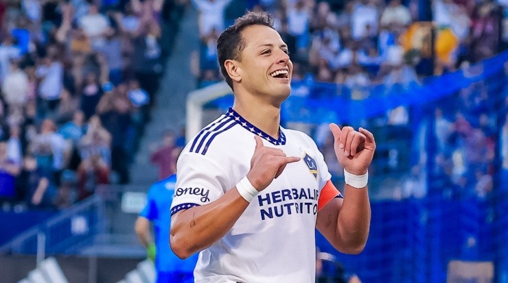 Chicharito con LA Galaxy