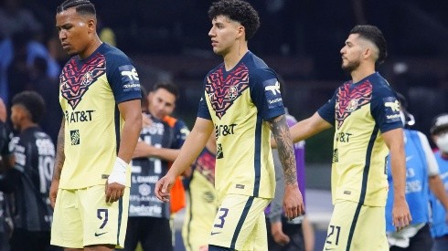 Roger Martínez, Jorge Sánchez y Henry Martín en el Clausura 2022.