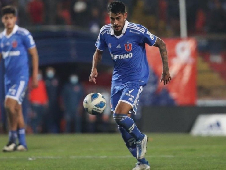 Emmanuel Ojeda habla de sus primeros partidos con la U | Foto: U. de Chile 