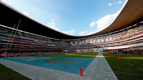 Estadio Azteca de CDMX recibiendo el juego por NFL en 2019