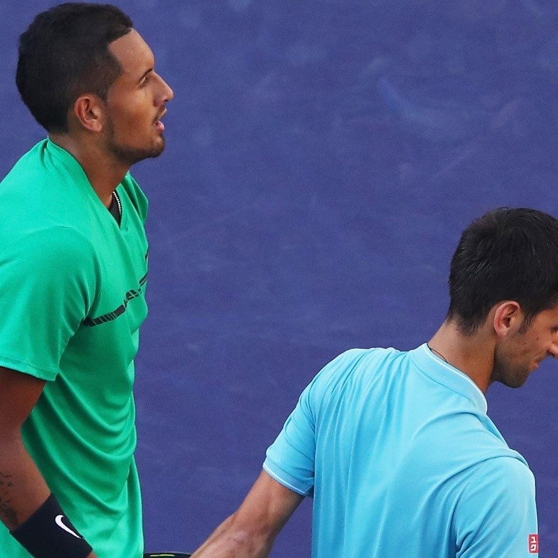 Cuántas veces Novak Djokovic y Nick Kyrgios se enfrentaron en la historia del tenis