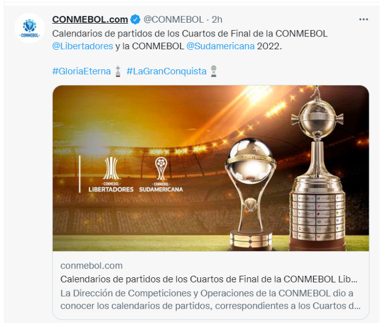 Se viene la Semifinal de la - CONMEBOL Sudamericana
