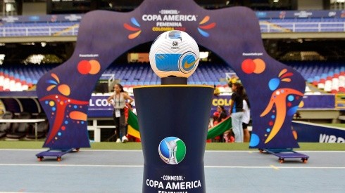 Balón oficial de la Copa América femenina.