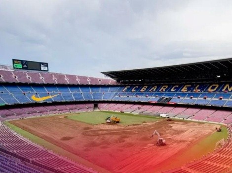 Barcelona estrenará césped para el partido del Trofeo Joan Gamper