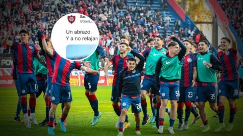 San Lorenzo publicó un sorpresivo tuit tras el triunfo ante Boca que enfureció a sus hinchas