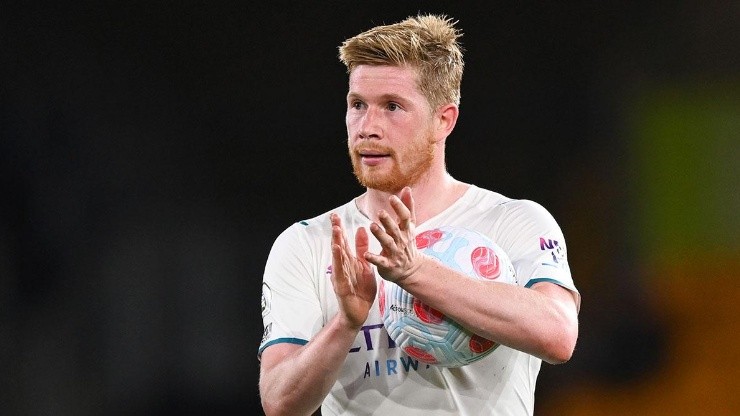 De Bruyne con Manchester City.