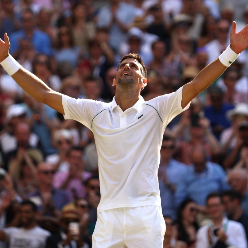 Djokovic sigue haciendo historia, ¡campeón de Wimbledon!