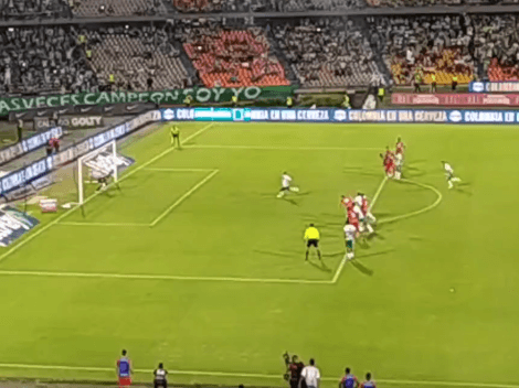 Video: un polémico penalti le da a Atlético Nacional la ventaja ante Cortuluá