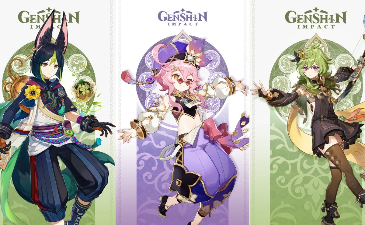 Confira o visual da novas personagens de Genshin Impact - tudoep