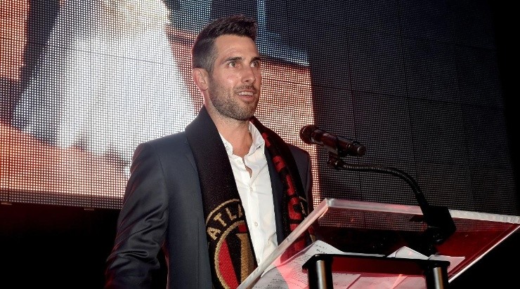 Carlos Bocanegra (Photo by Paras Griffin/Getty Images for MLS Atlanta)