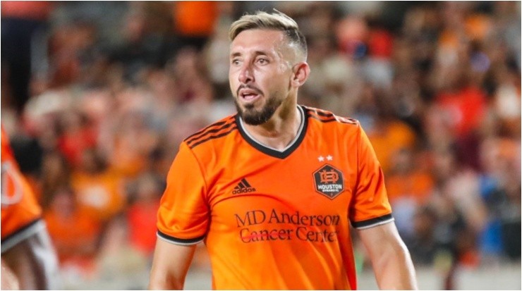Héctor Herrera con el Houston Dynamo