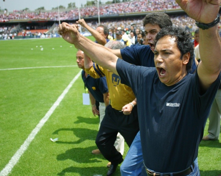 Sánchez en los festejos del 2004 (Jam Media)