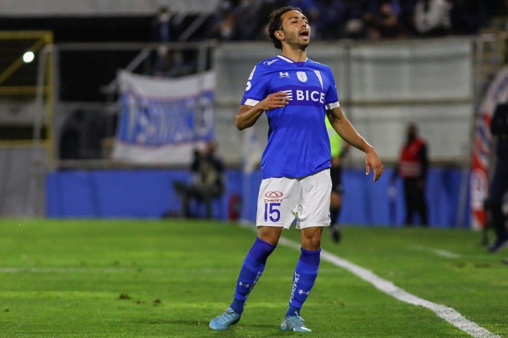 Cristián Cuevas se lamenta por su lesión | Foto: Agencia Uno 