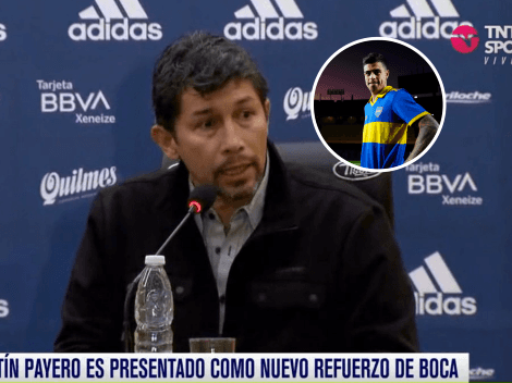 Tras la presentación de Payero, Jorge Bermúdez confirmó que Boca no se retira del mercado