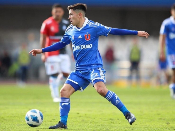 Morales está feliz con su titularidad en la U | Foto: U. de Chile 