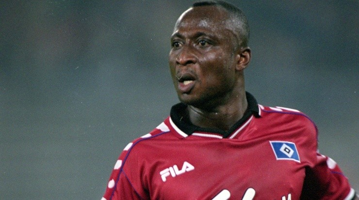 Tony Yeboah, Ghana. (Stuart Franklin /Allsport)