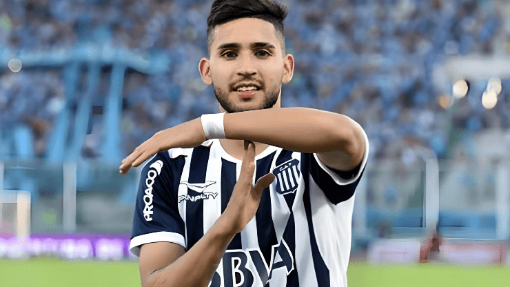 Nahuel Bustos interessa ao São Paulo (Foto: Divulgação/Talleres)