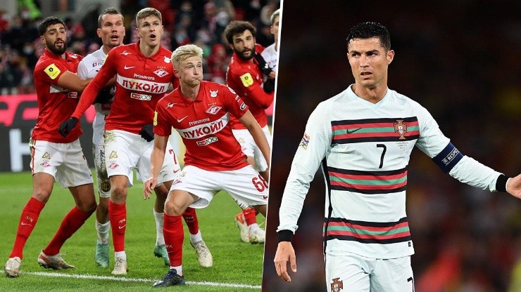 Spartak Moscú y Cristiano Ronaldo.