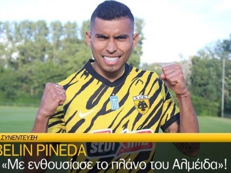 Almeyda le dio el OK a Orbelín Pineda en su debut con el AEK Atenas