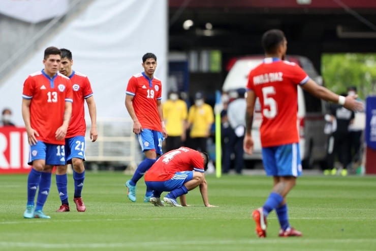 Darío Osorio tuvo su debut con La Roja | Foto: Getty Images 