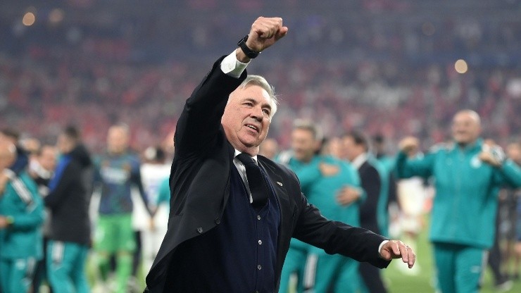 Carlo Ancelotti, entrenador de Real Madrid.