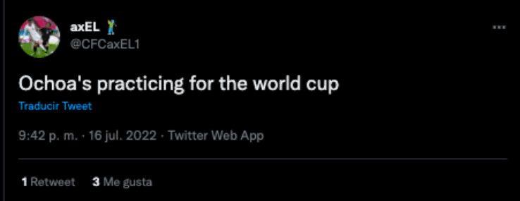 Aficionados del Chelsea hablando sobre Memo Ochoa | Twitter