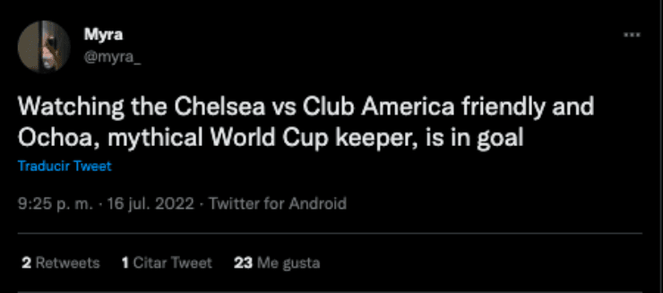 Aficionados del Chelsea hablando sobre Memo Ochoa | Twitter
