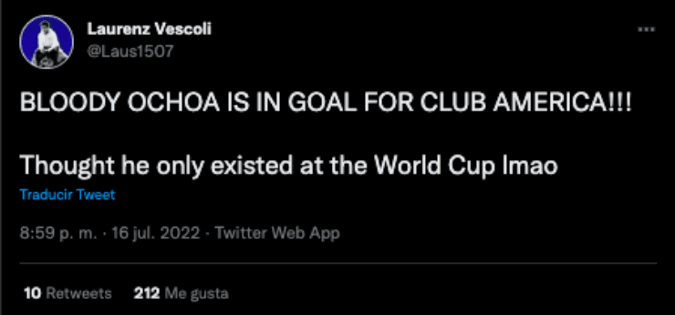 Aficionados del Chelsea hablando sobre Memo Ochoa | Twitter