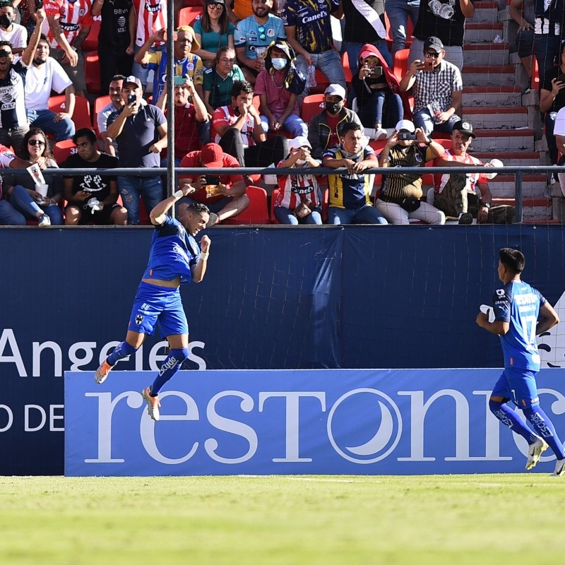 Funes Mori le dio la victoria a Rayados en su visita a San Luis