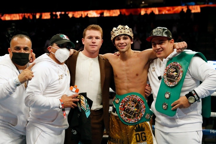 García no quedó en buenos términos con Canelo y Eddy Reynoso. Créditos: Getty Images