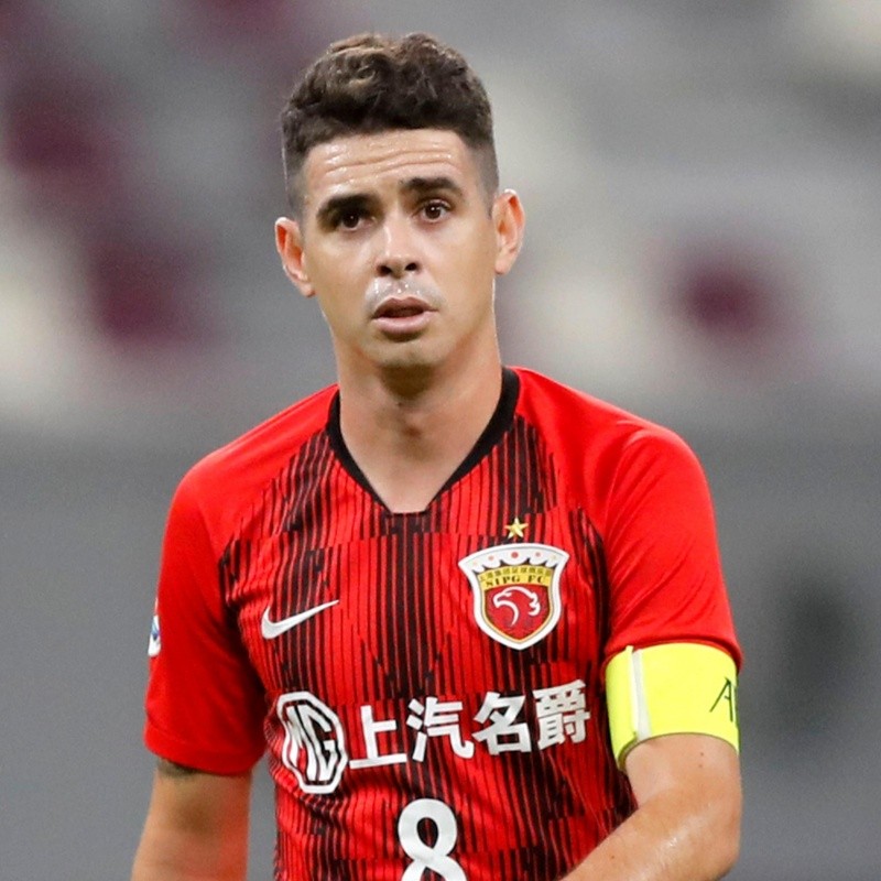 Oscar é o jogador mais valioso do Campeonato Chinês