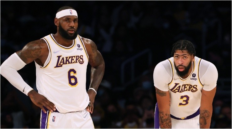 LeBron James y Anthony Davis (Foto: Harry How | Getty Images)