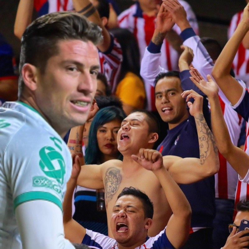 Afición de Chivas explota ante el anuncio de Santiago Ormeño