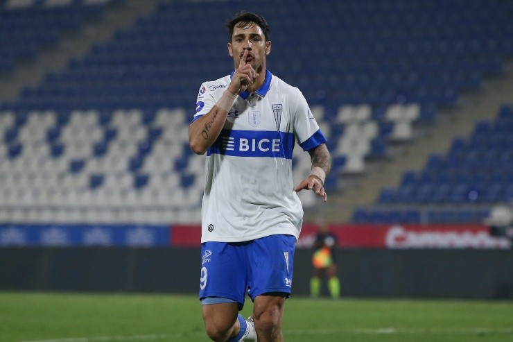 Zampedri ha tenido un buen actuar en la UC | Foto: Agencia Uno 