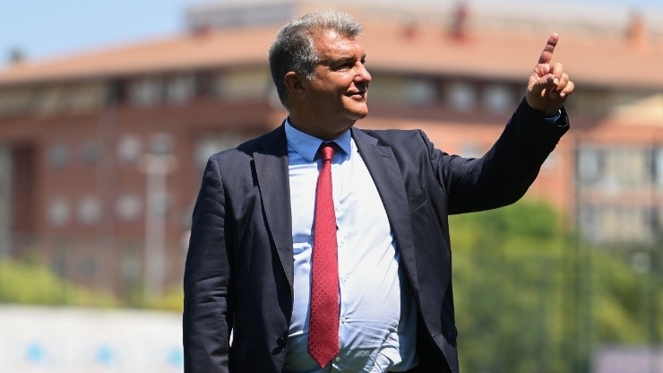 Joan Laporta, presidente del Barcelona.