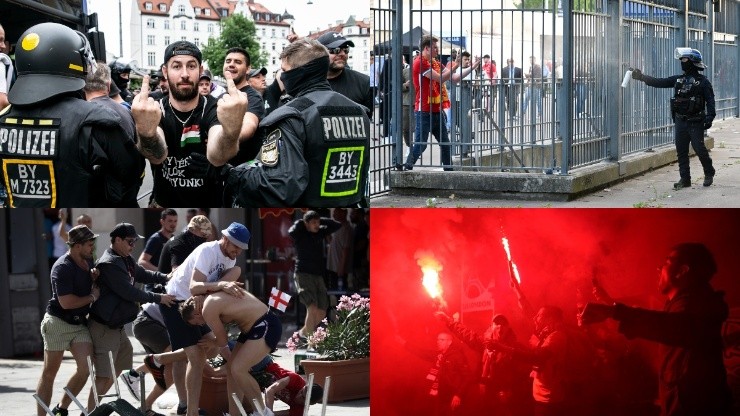 Algunos de los últimos eventos de violencia en el fútbol europeo.